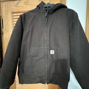 Carhartt Women's Dark Brown Hooded Jacket